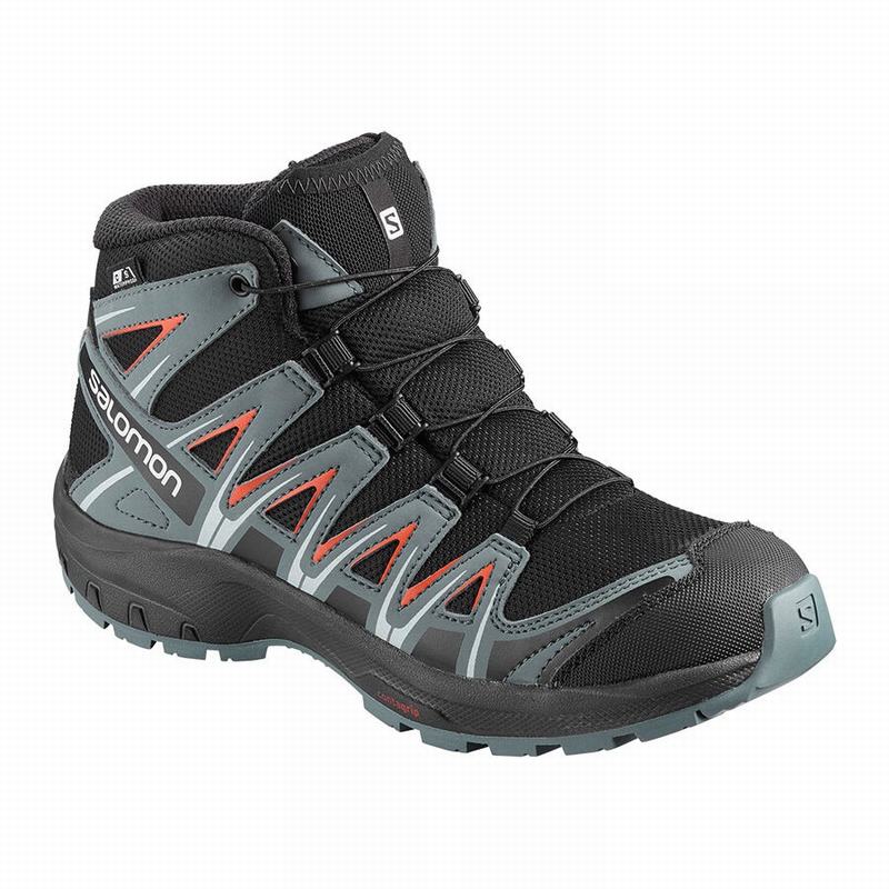 Salomon Trail Løbesko Børn Sort / Pink - XA PRO 3D MID CSWP J (ORADG-2837)